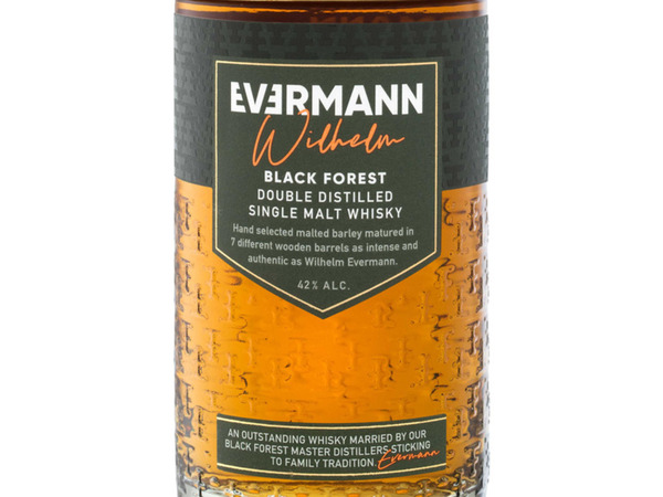 Bild 2 von Evermann Wilhelm Black Forest Single Malt Whisky 42% Vol, 
         0.7-l