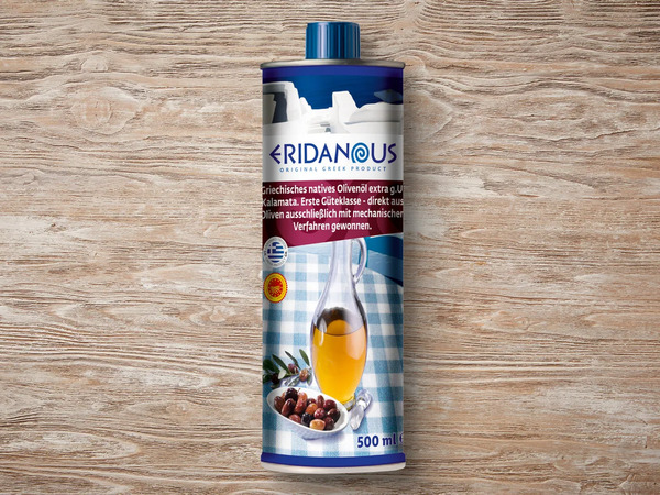 Bild 1 von Eridanous Griechisches Natives Olivenöl Extra g.U. Kalamata, 
         500 ml