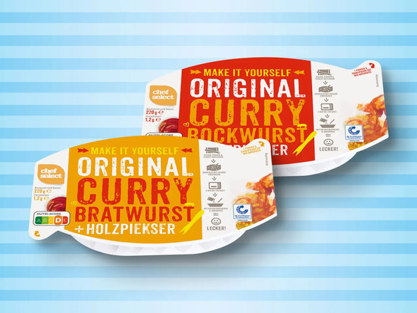 Bild 1 von Chef Select Curry Snacker, 
         221,2 g