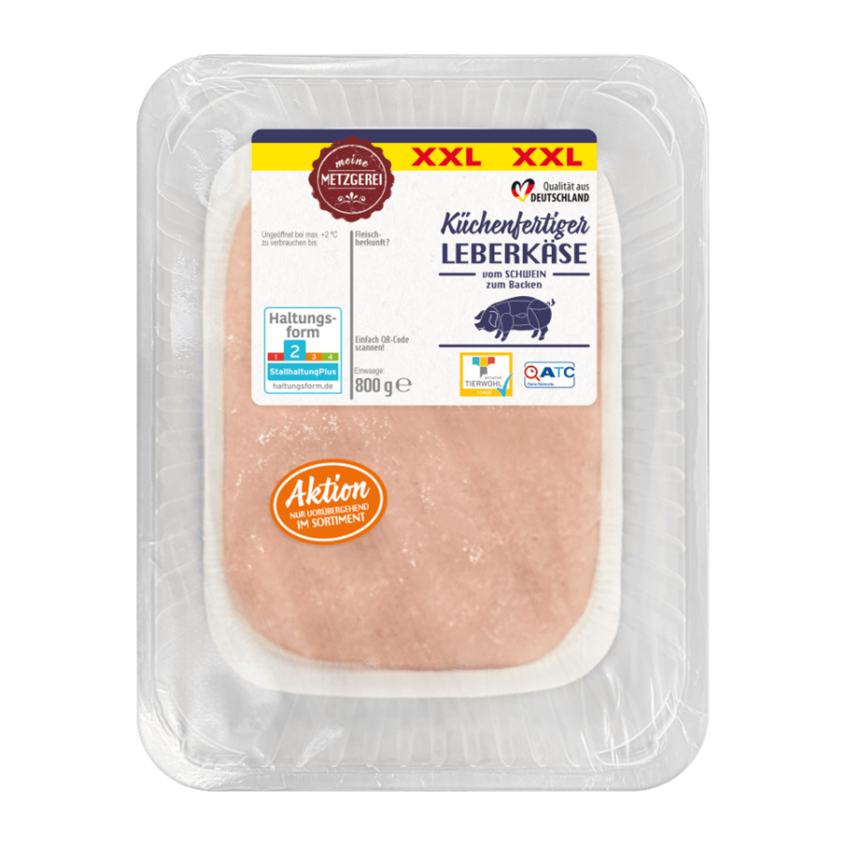 MEINE METZGEREI Bayerischer Leberkäse XXL von ALDI Nord ansehen