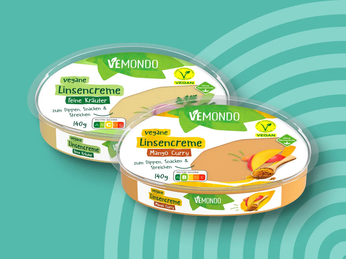Bild 1 von Vemondo Vegane Linsencreme, 
         140 g