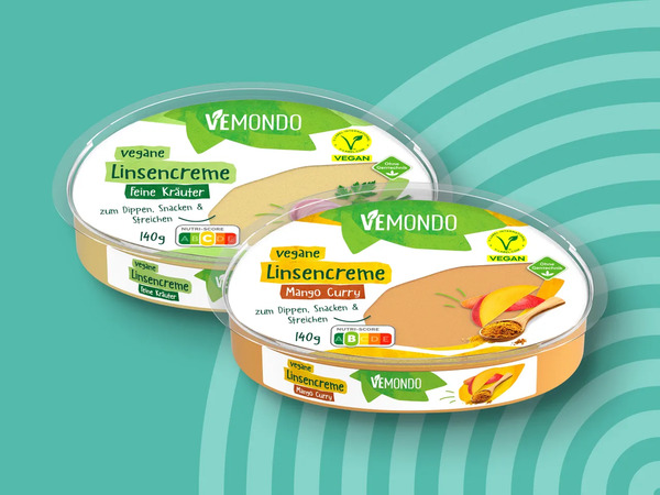 Bild 1 von Vemondo Vegane Linsencreme, 
         140 g