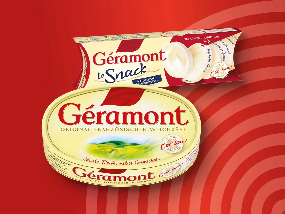 Bild 1 von Géramont Weichkäse/Minis/Bresso Feine Häppchen, 
         200/3x 50/100 g