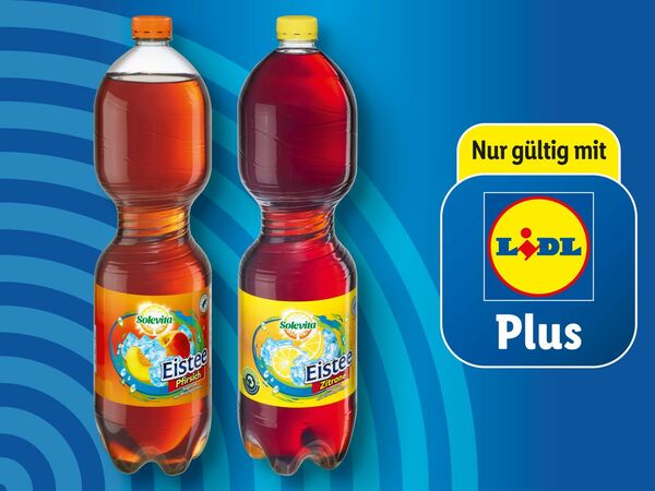 Bild 1 von Solevita Eistee, 
         1,5 l zzgl. -.25 Pfand