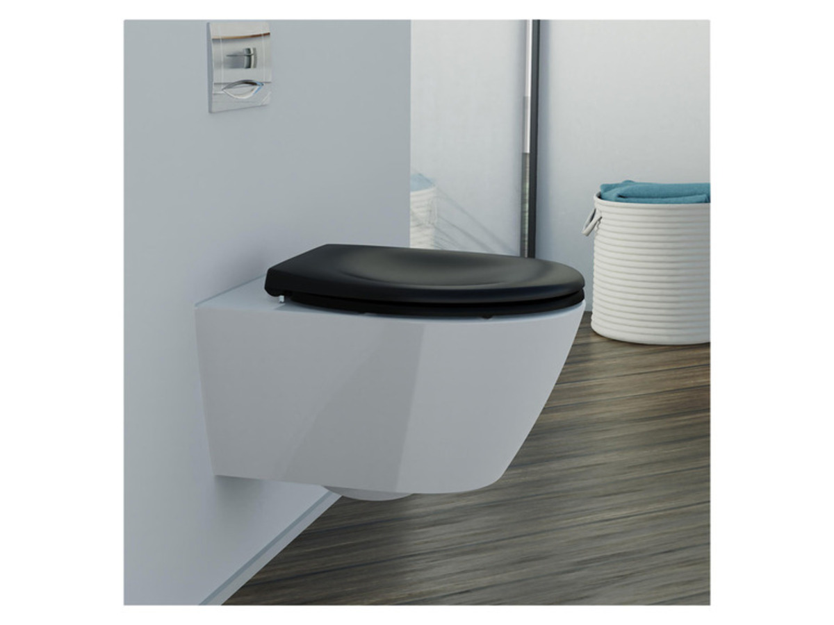 Bild 3 von Schütte WC Sitz Duroplast mit Absenkautomatik und Schnellverschluss