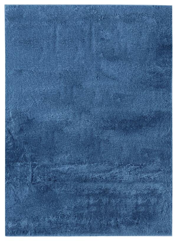 Bild 1 von Kunstfell Caroline 3 in Marineblau ca. 160x220cm