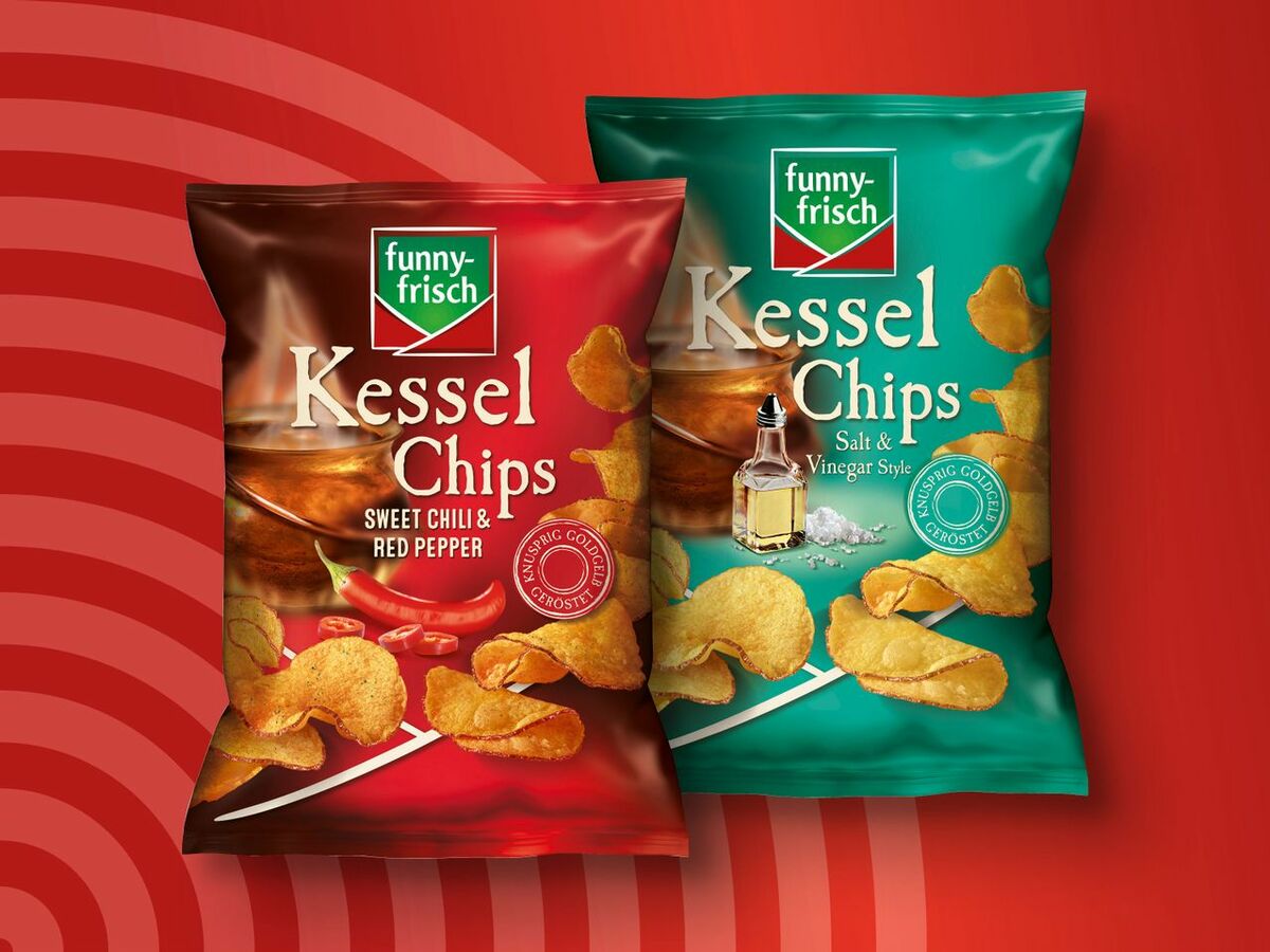 Bild 1 von funny-frisch Kessel Chips, 
         120 g