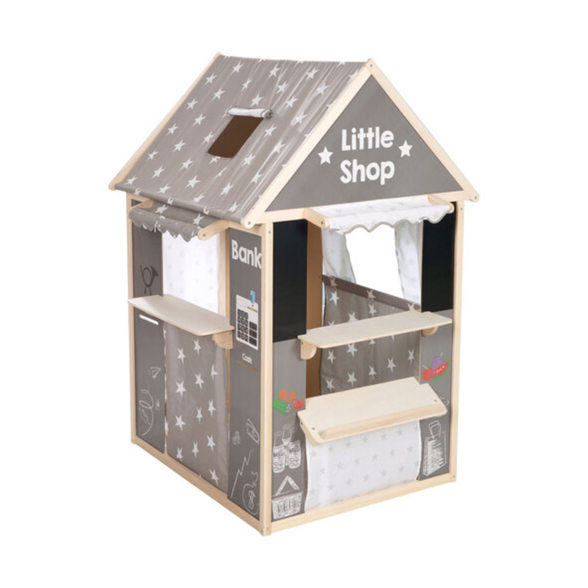 Bild 1 von Spielhaus inkl. 4 Spielmöglichkeiten