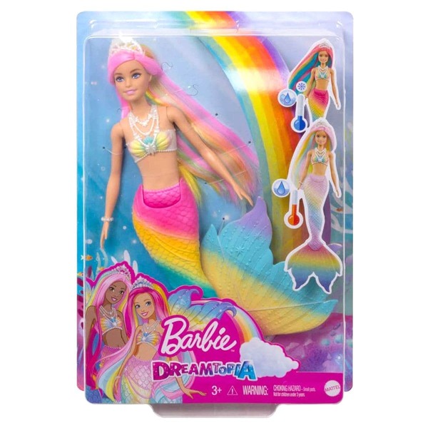 Bild 1 von Mattel GTF89 - Barbie - Dreamtopia - Regenbogenzauber Meerjungfrau