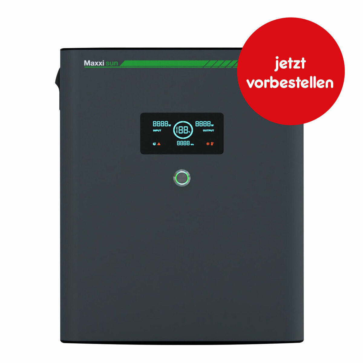 Bild 1 von Vorverkauf: Maxxicharge 5.0 Batteriespeicher Lieferbar ab 01.03.2024 inkl. 30% Vorbestellerrabatt Anthrazit ohne CCU