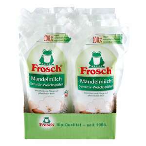 Frosch Mandelmilch Sensitiv Weichspüler 1 Liter, 8er Pack