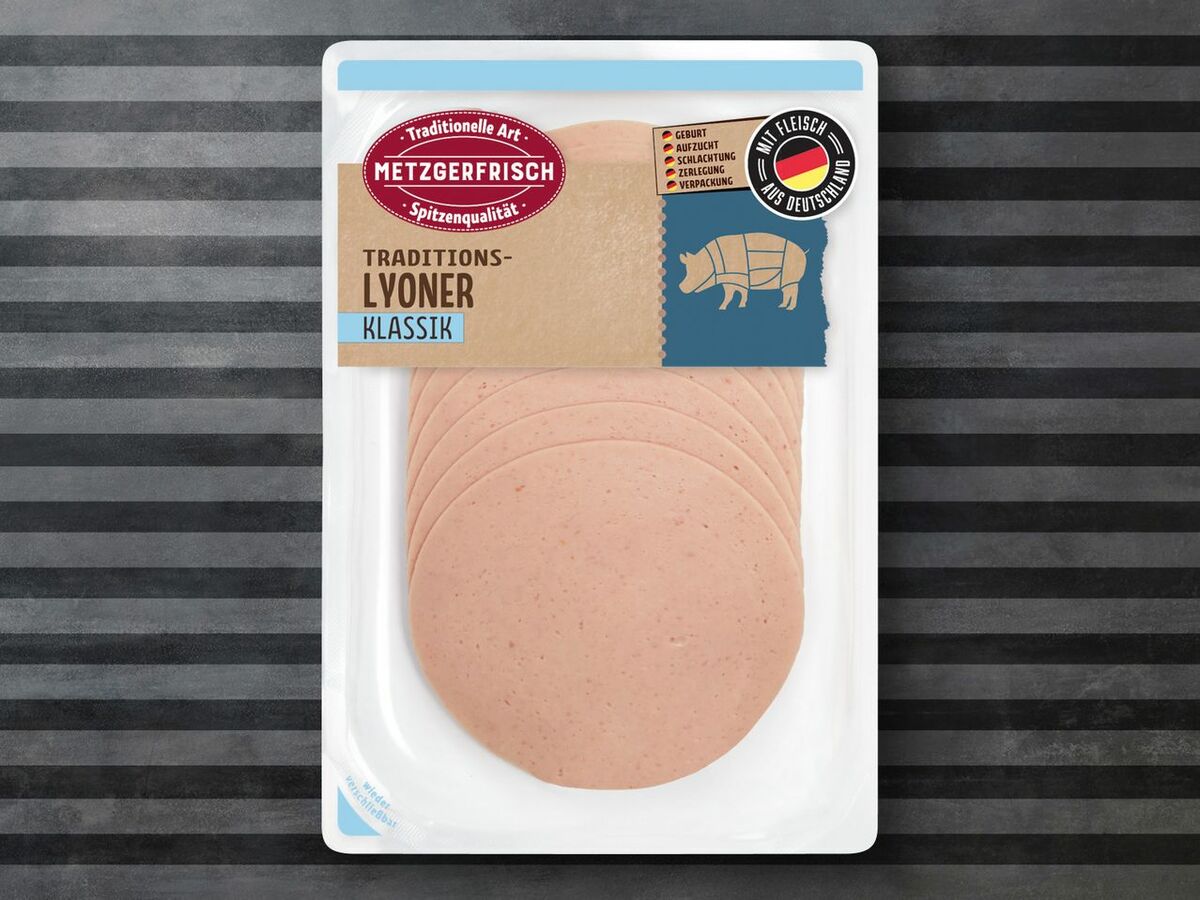 Bild 1 von Metzgerfrisch Traditions-Brühwurst, 
         125/100 g