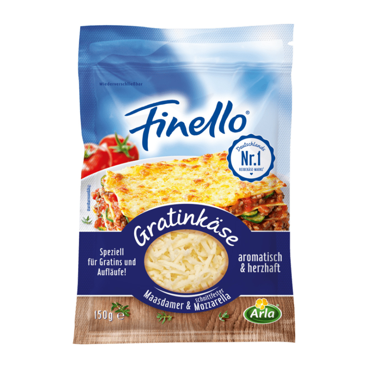 Bild 2 von ARLA Finello Reibekäse