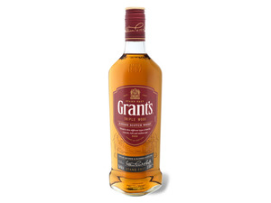 Grant’s Triple Wood Blended Scotch Whisky 40% Vol, 
         0.7-l