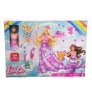 Bild 1 von Barbie Dreamtopia Adventskalender Puppe Königin Meerjungfrau Fee Teeparty Set
