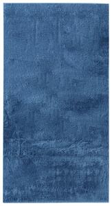 Kunstfell Caroline 1 in Marineblau ca.80x150cm