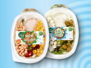 Select & Go Frische Salate mit Dressing, 
         300 g