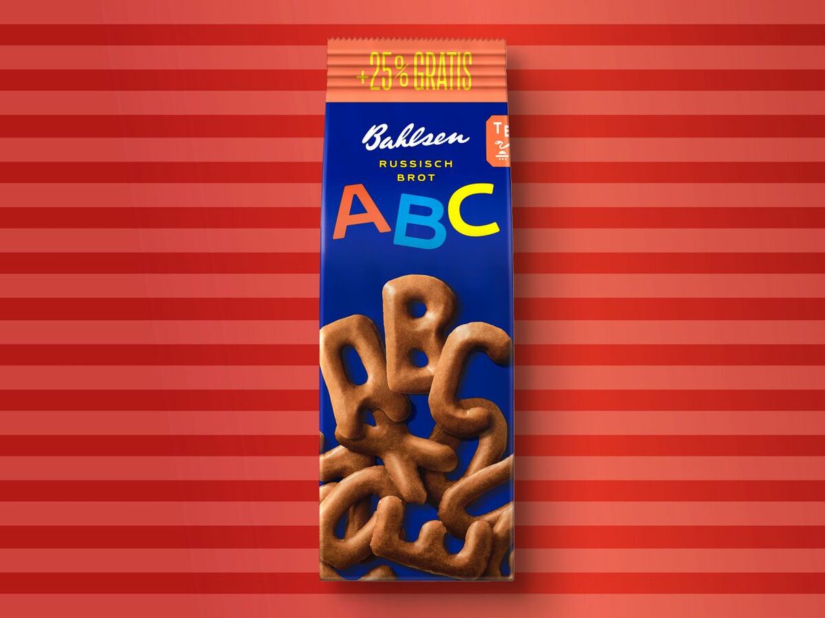 Bild 1 von Bahlsen ABC, 
         125 g