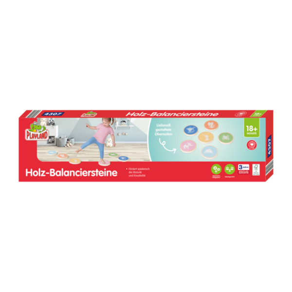 Bild 2 von PLAYLAND Holz-Balanceboard / -Balanciersteine