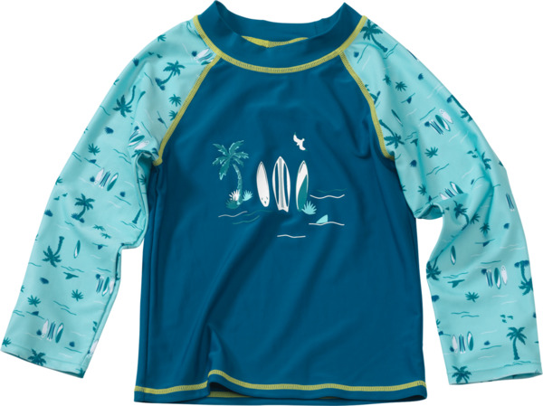Bild 1 von PUSBLU Kinder UV Shirt, Gr. 122/128, blau