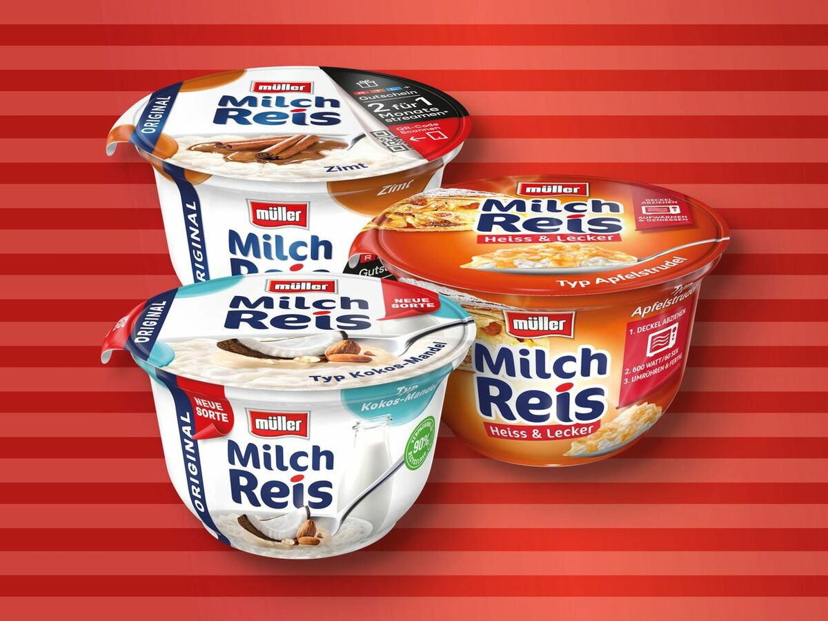 Bild 1 von Müller Milchreis, 
         200 g