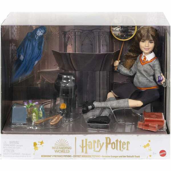 Bild 1 von Mattel HHH65 - Harry Potter - Hermine Granger und der Vielsaft-Trank, Spielset