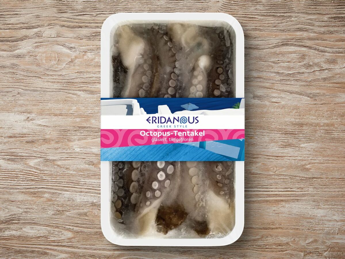 Bild 1 von Eridanous Octopus-Tentakel, 
         600 g; Abtropfgewicht: 540 g