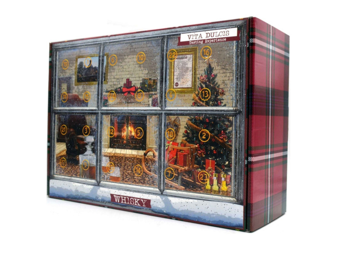 Bild 1 von Vita Dulcis Whisky Adventskalender Peat & Smoke Scotch - Edition 1, 24 x 0,02l, 40 - 58,2% Vol, 
         0.48-l