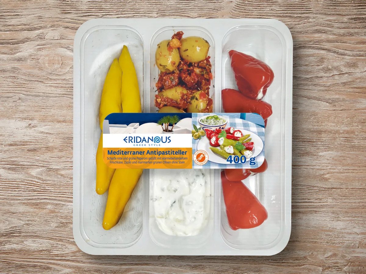 Bild 1 von Eridanous Mediterraner Antipastiteller, 
         400 g