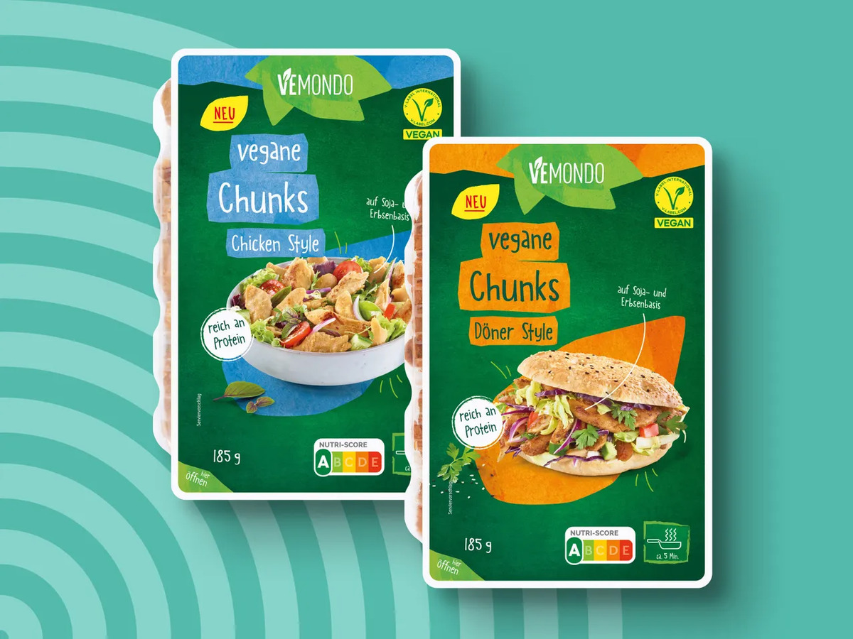 Bild 1 von Vemondo Vegane Chunks, 
         185 g