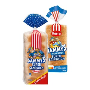 HARRY  SAMMY’S SUPER SANDWICH oder SANDWICH VOLLKORN  je 750-g-Pckg.