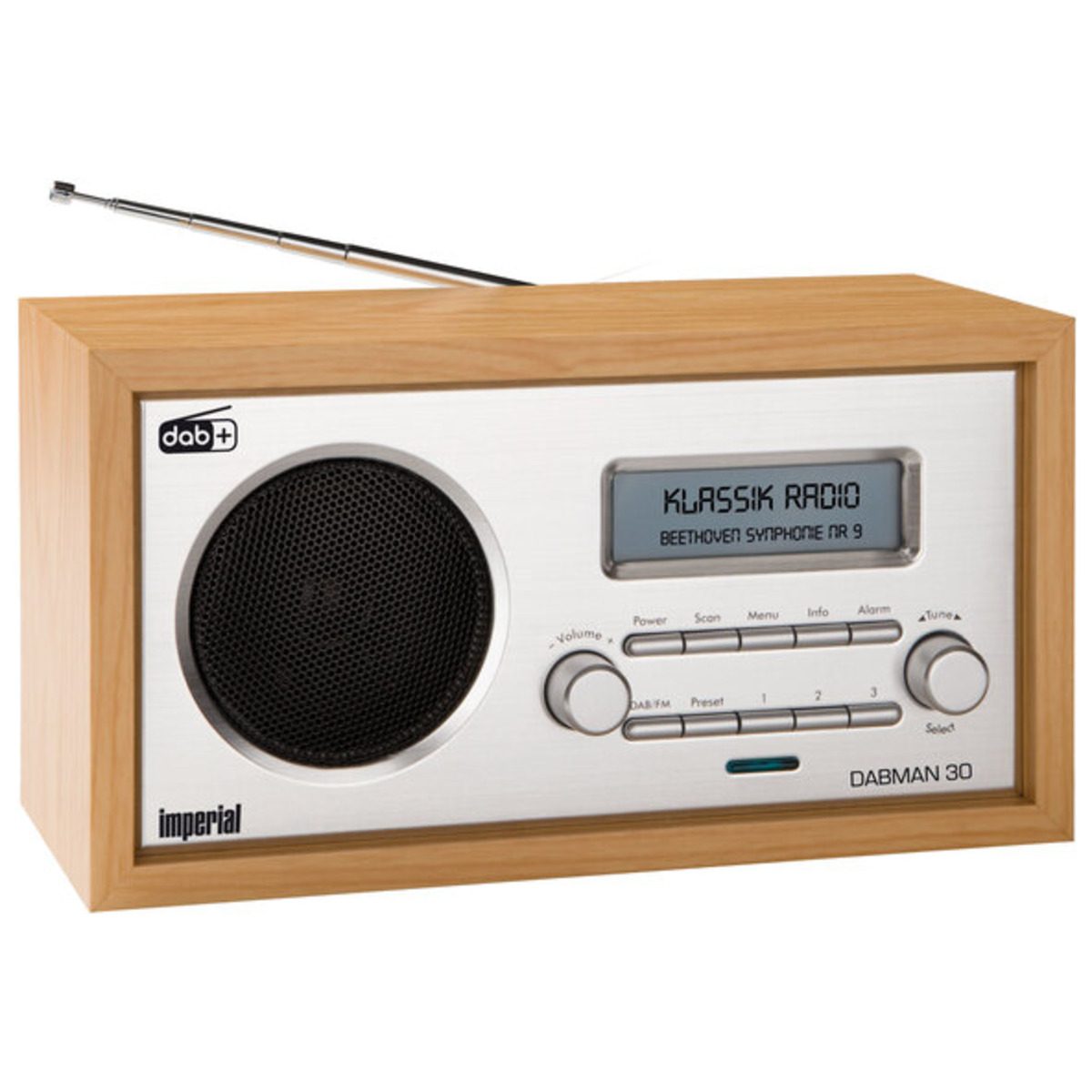 Bild 1 von DAB+-Radio Dabman 30, buche