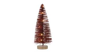 Mini-Weihnachtsbaum mit LED, rot, 30 cm