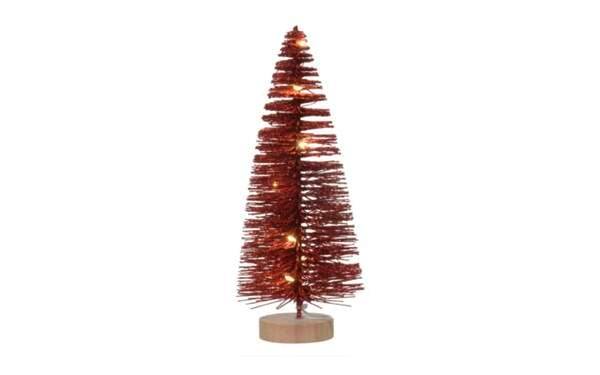 Bild 1 von Mini-Weihnachtsbaum mit LED, rot, 30 cm