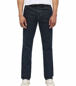 MUSTANG Style Tramper Herren Slim-Fit Jeans mit Kontrastnähten Medium-Rise Straight-Leg Denim-Hose 1006742/5000-880 Blau