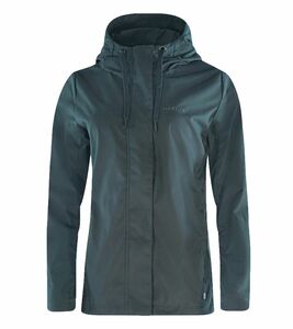 MAZINE Kimberly Light Jacket nachhaltige und vegane Damen Übergangs-Jacke mit Kapuze 22131402 Petrol