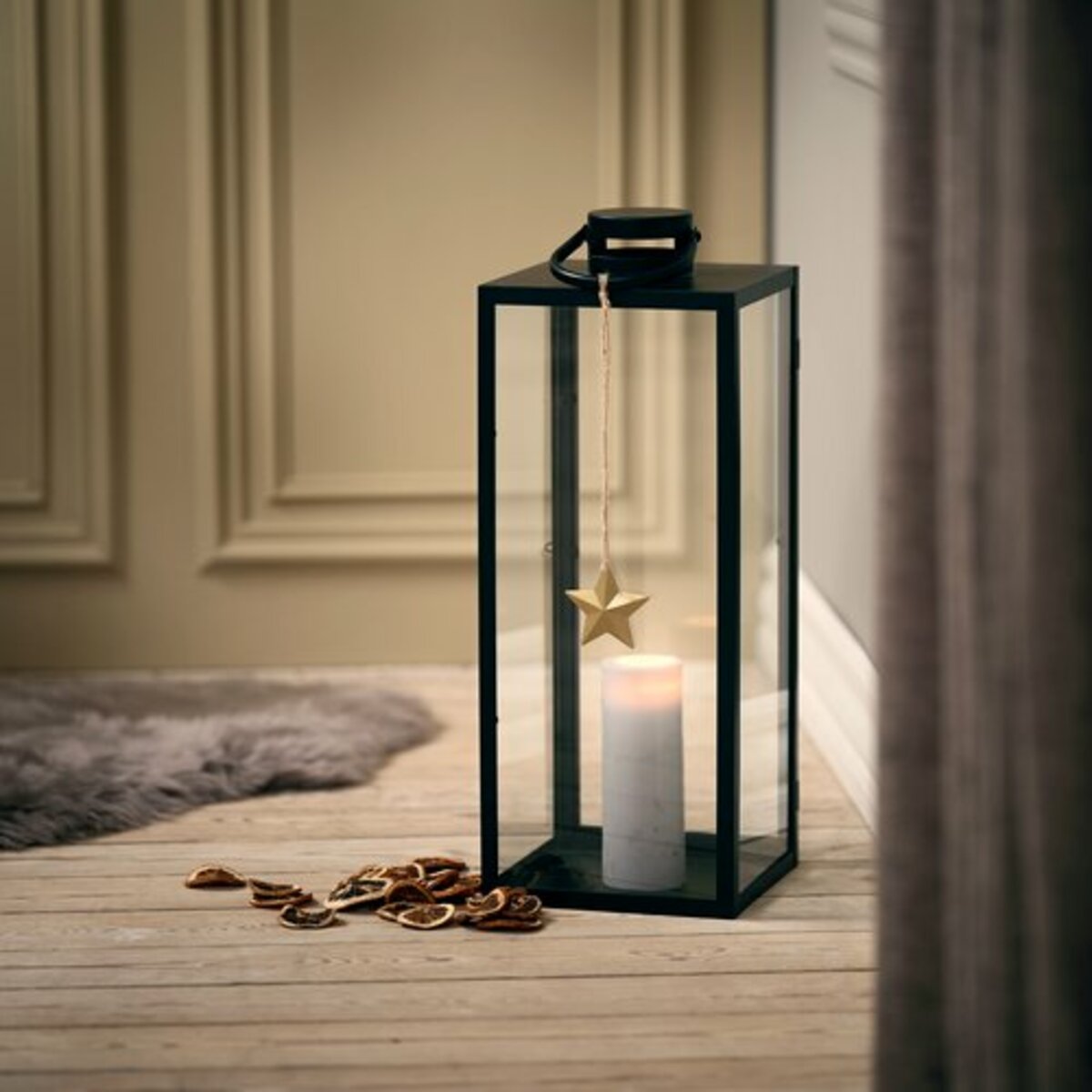 Bild 3 von Laterne THULIT B21xL21xH54 cm schwarz