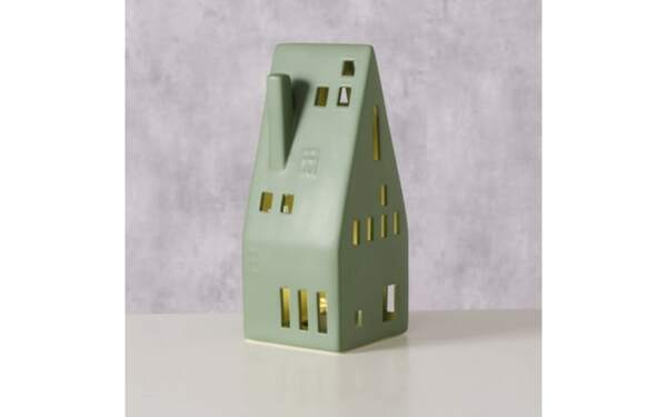 Bild 2 von Dekoaufsteller Haus Hyyga, grün, 19 cm