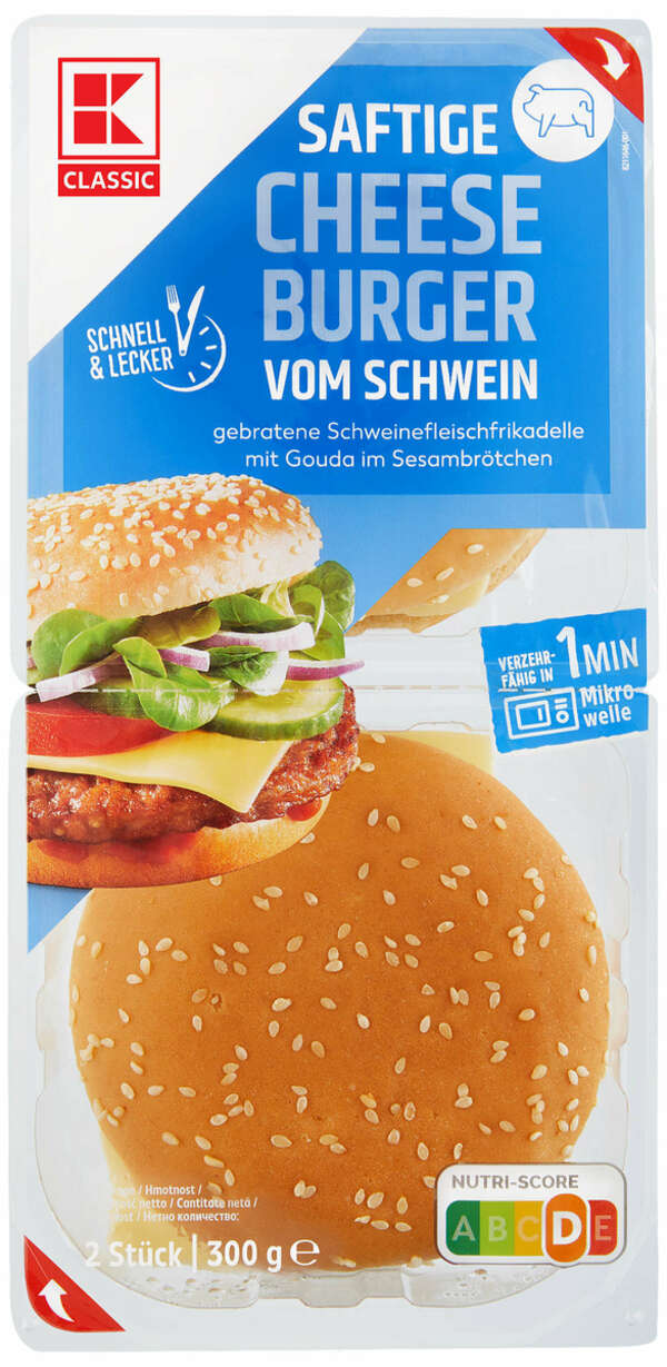 Bild 1 von K-CLASSIC Cheeseburger