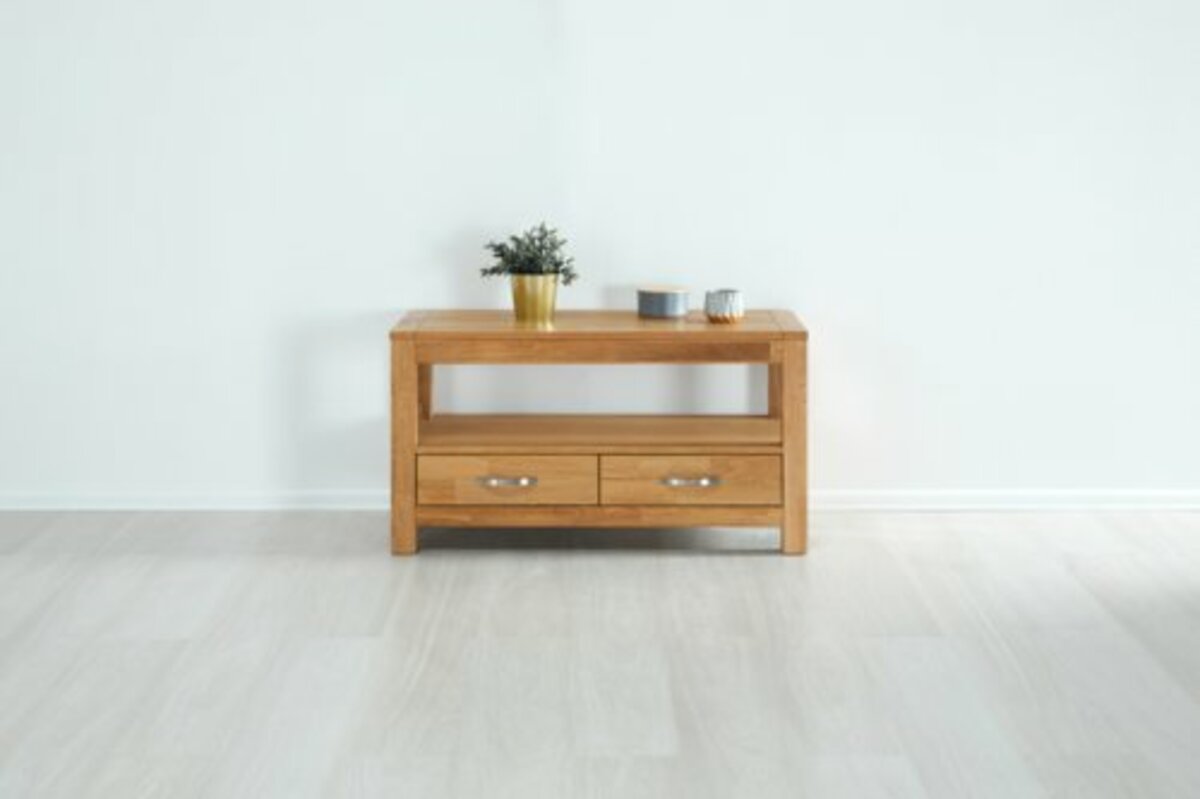 Bild 3 von TV-Bank HAGE 102 cm 2 Schubladen eiche