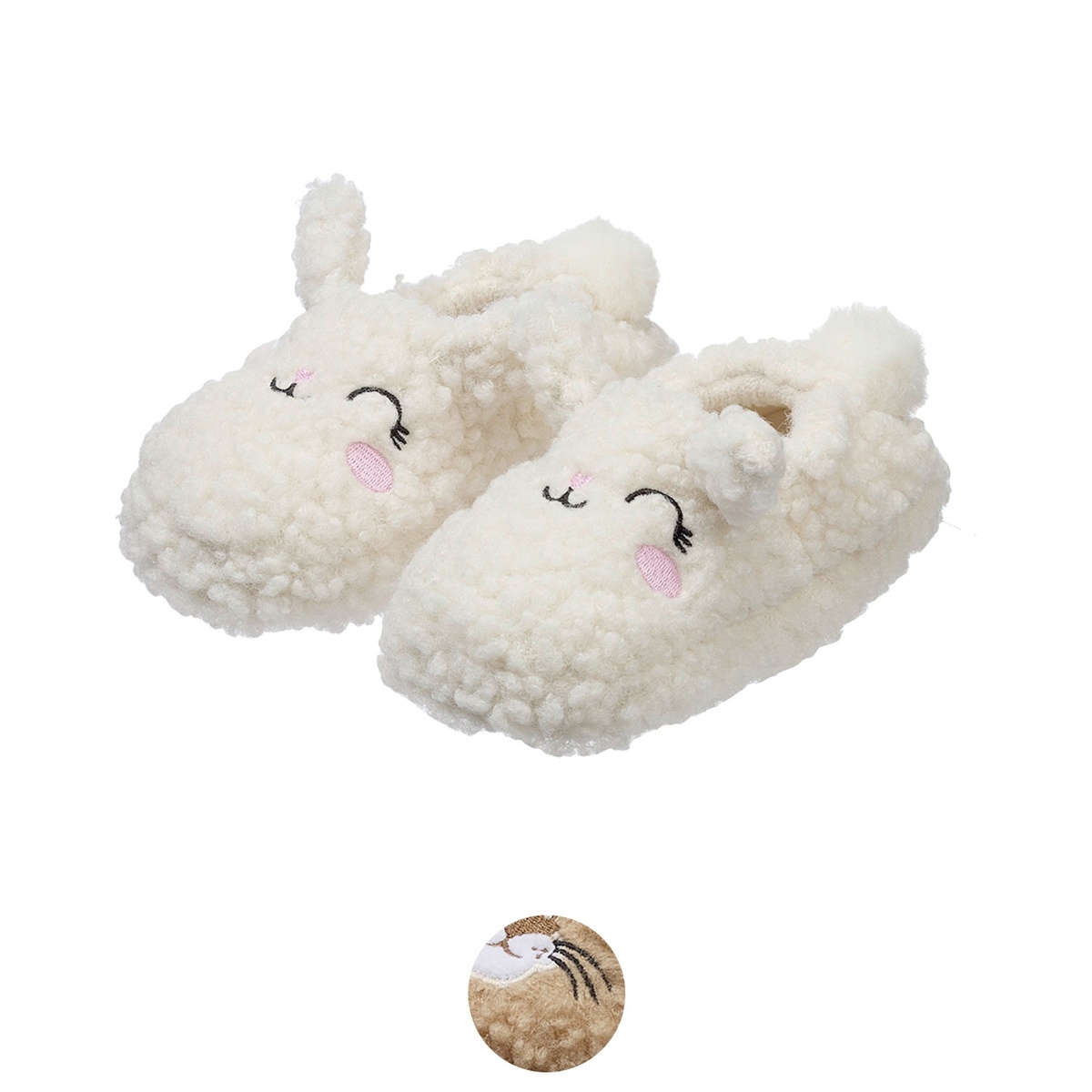 Bild 1 von LILY & DAN Kleinkinder Plüschhausschuhe