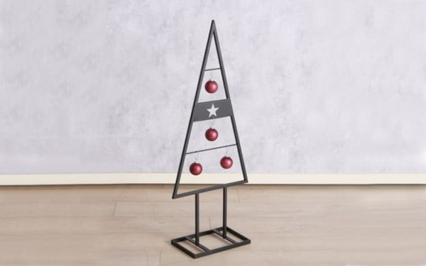 Bild 3 von Dekofigur Weihnachtsbaum, schwarz, 101 cm