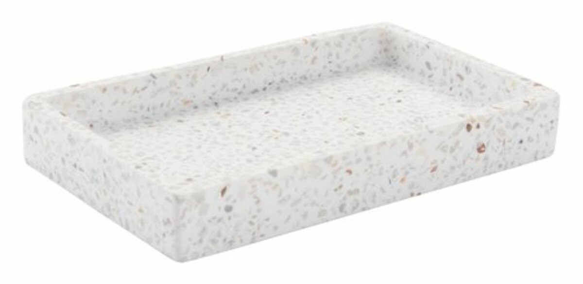 Bild 1 von Tablett BILLSTA 11x18cm Terrazzo-Effekt