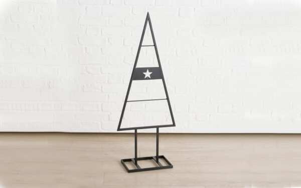 Bild 2 von Dekofigur Weihnachtsbaum, schwarz, 101 cm