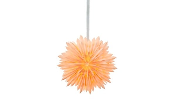 Bild 1 von Lampe Schneeflocke, rose, 60 cm