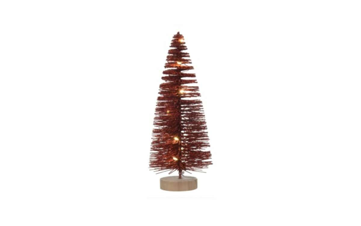 Bild 1 von Mini-Weihnachtsbaum mit LED, rot, 20 cm