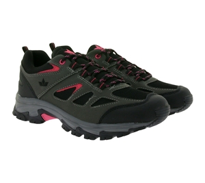 LICO Lismore Damen Outdoor-Schuhe mit Wechselfußbett 210135 Schwarz/Grau/Pink