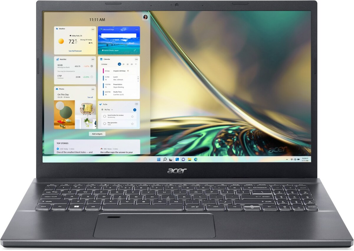 Bild 1 von Aspire 5 (A515-57-53QH) 39,62 cm (15,6") Notebook steel gray