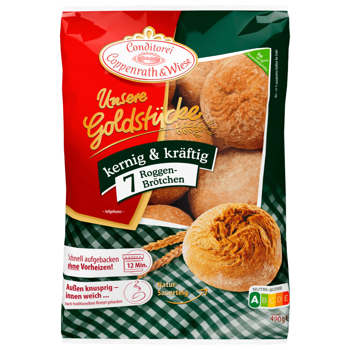 Bild 1 von Coppenrath &amp; Wiese Unsere Goldstücke 7 Roggenbrötchen