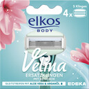 Bild 1 von Elkos body Velina 5-Klingen Rasiersystem Frauen Ersatzklingen 4ST
